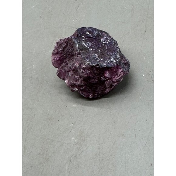 Raw Purple Rough Gemstone Specimen For Collectors Jewelry Making 1.5x1.5" READ - Picture 8 of 8